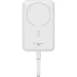 Зовнішній акумулятор Baseus Magnetic Mini Wireless Fast Charge Power Bank Type-C Edition 10000mAh 30W Stellar White (P1002210B223-00)