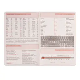 Діловий блокнот Leo Planner м'який А5 Garden 252774 320 аркушів блідо-рожевий - мініатюра 6