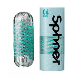 Мастурбатор Tenga Spinner Pixel спіральний, 13х4.5 см