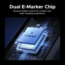 Кабель для передачи данных Ugreen L703 USB-C to USB-C Thunderbolt 5 240W 5A 120Gbps 16/8/4K 1.0 m black (45996) - миниатюра 9