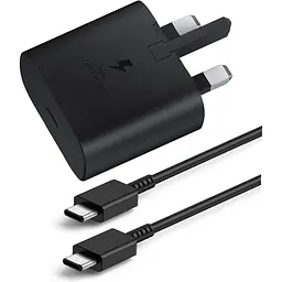 Зарядний пристрій і штекер Samsung USB Type C, 25 Вт PD3.0&PPS Настінний зарядний пристрій із 3.3-футовим адаптером