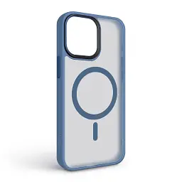 Чехол ArmorStandart Uniq Magsafe для Apple iPhone 15 Pro Max Light Blue - миниатюра 2