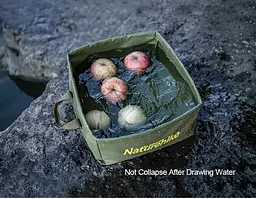 Контейнер для води Naturehike Square Bucket 13 л (1047-6927595739068) - мініатюра 2