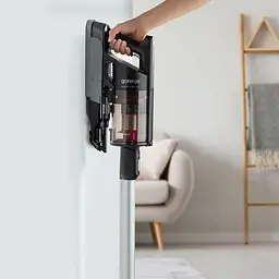 Пилосос акумуляторний Gorenje SVC 252 FMBK чорний (VC3931-GS) - мініатюра 7