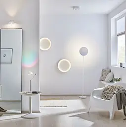 Світильник світлодіодний настінно-стельовий накладний Brille WBL-28C/30W*2 WH - мініатюра 12
