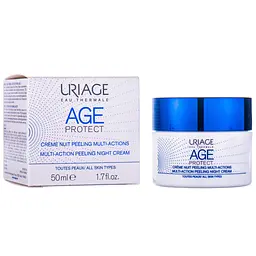 Мультизадачний нічний крем-пілінг Uriage Age Protect, 50 мл - мініатюра 2