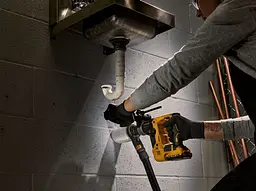 DeWALT Перфоратор акумуляторний DeWalt SDS PLUS 12В XR 1.1Дж 0-910об/хв 0-4280уд/хв 2 режими 1.7кг без АКБ та ЗП - мініатюра 5