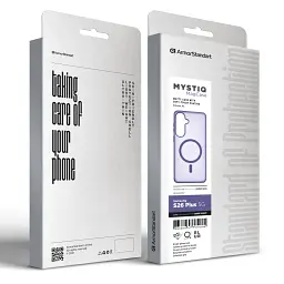 Чохол ArmorStandart Mystiq MagCase для Samsung S26 Plus 5G Dark Violet - мініатюра 3