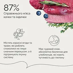Ласощі для цуценят Джерки Savory Turkey Coins філе індички з качкою 100 г - мініатюра 3