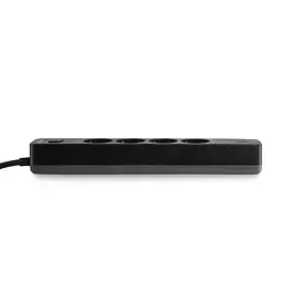 Мережевий подовжувач VIDEX ONCORD з/з 4п 3м (3x1.5мм) 3.4А USB(QC3.0) +USB-C(PD20W) з кнопкою Black VIDEX (27696-000) - мініатюра 6