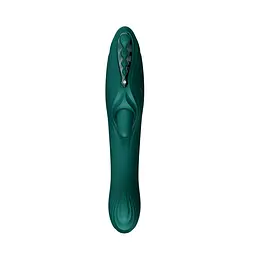 Вібратор-кролик Zalo Ares Turquoise Green зі смарт-управлінням - мініатюра 6