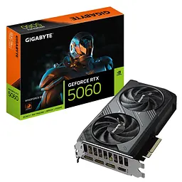 Відеокарта GF RTX 5060 8GB GDDR7 Windforce Gigabyte (GV-N5060WF2-8GD) - мініатюра 10