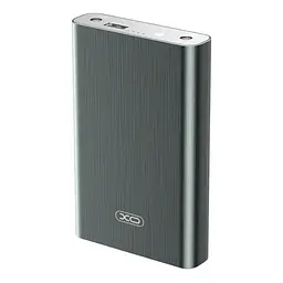 Портативний зовнішній акумулятор для роутерів XO PR216 10000 mAh з виходом DC 5.5 мм сірий - мініатюра 3