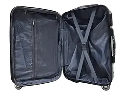 Валіза маленька S ABS-пластик Worldline Airtex 652 60×39×25см 58л Синій - мініатюра 4