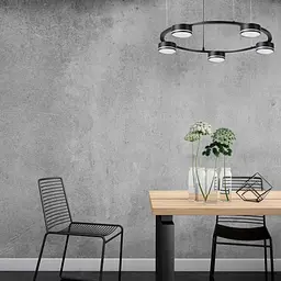 Накладний світильник Ardero ML484-5 під лампу на підвісі чорний - мініатюра 2