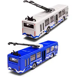Модель TechnoDrive Міський тролейбус Дніпро (KM250424) - мініатюра 2