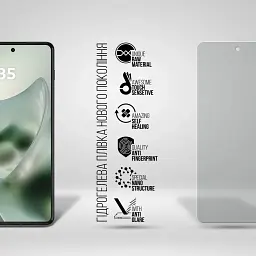 Плівка захисна Armorstandart Matte hydrogel Motorola Razr Fold 5G external display (ARM93557) - мініатюра 2