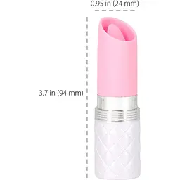 Вібратор Pillow Talk Lusty Luxurious FlickeRing Massager - Pink - мініатюра 2