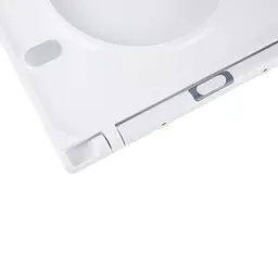 Сидіння для унітаза Qtap (Robin, Aries) з мікроліфтом Slim QT99HXU13W, Білий - мініатюра 3