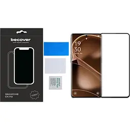Захисне скло BeCover для Poco X6 Pro Black (710625) - мініатюра 2
