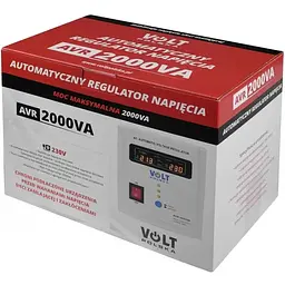 Стабілізатор напруги Volt Polska AVR 2000VA 8-11% - мініатюра 5
