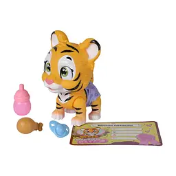 Ігровий набір Simba Pamper Petz Тигреня, що п'є і пісяє, з кольоровою лапкою, 3 аксесуари-сюрпризи (5953575) - мініатюра 3