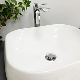 Умивальник VBI Tricase white накладний VBI-015800, Білий - мініатюра 4