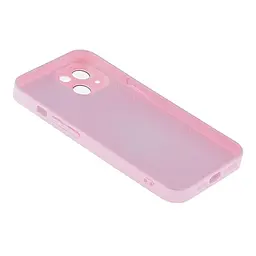 Чохол-накладка Matte скляний матовий із захистом камери AG-Glass Apple iPhone 14 Pink - мініатюра 6