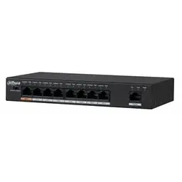 8-портовий POE комутатор Dahua DH-PFS3009-8ET1GT-96, 8xPoE(100M) + 1xRJ45(1000M)