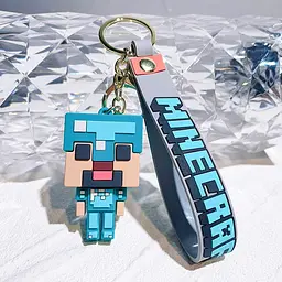 Брелок Watchbands Стів з Майнкрафт Steve Minecraft великий (KCHN-MNCRFT/01) - мініатюра 3