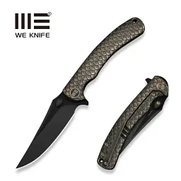Ніж складаний Weknife Dracarys Bohler M390 титан 6AL4V 90,9 мм бронзовий/чорний - мініатюра 10