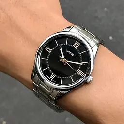 Чоловічий годинник Casio MTP-V005D-1B5 Сріблястий ( AT1141-0038 ) - мініатюра 4