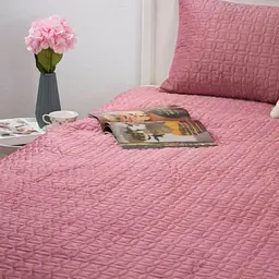 Покривало ТЕП Velour Мозаїка Mesa rose 180x240 см рожевий (4-00516_36234) - мініатюра 3
