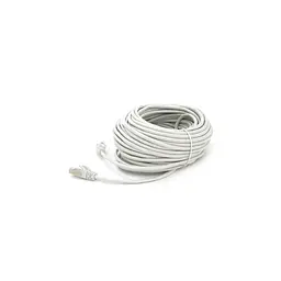 Патч-корд 20м FTP cat.5e, CU, RJ45, grey Merlion (PCM-CU-5E/20G) - мініатюра 2