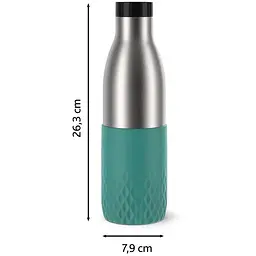 Термопляшка Tefal Bludrop soft touch 700 мл зелена (N3111210) - мініатюра 4