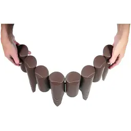 Палісад Prosperplast Garden Border трубчастий 2.5 м коричневий (IPBO-R222) - мініатюра 5