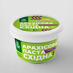 Арахісова паста з курагою, родзинками, медом 350 г, натуральна, без доданого цукру ВОСТОВАНА - мініатюра 1