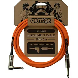 Інструментальний кабель Jack 6,3- кутовий Jack 6,3 3 м Orange CA035