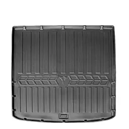 Килимок у багажник 3D для Volkswagen ID.6 2021- (5 або 7 місць) Високий борт