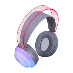 Навушники бездротові Defender FreeMotion B651, White/Grey, Bluetooth, Mini jack 3.5 мм, USB-C, мікрофон, 32 Ом, 105 дБ, RGB-підсвічування, радіус дії до 10 м, час роботи до 14 год (63651) - мініатюра 4
