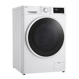 Пральна машина LG фронтальна, 7кг, 1200, A+++, 48см, дисплей, пара, інвертор, білий (F2V3HS7WW) - мініатюра 2