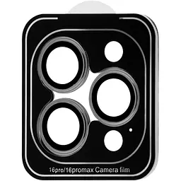 Захисне скло на камеру Proove Achilles для Apple iPhone 16 Pro/16 Pro Max Black (CPPAIP16PM01) [116020] - мініатюра 1