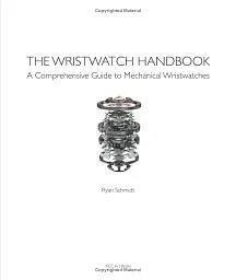 The Wristwatch Handbook: A Complete Guide to Mechanical Wristwatches - мініатюра 3