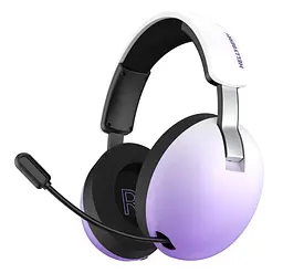 Ігрові навушники бездротові з мікрофоном HATOR HH-30-WV PRO Hellyberry Wireless White-Violet gradient - мініатюра 1