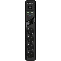 Мережевий фільтр Proove Power Strip P-04 2м (PSP442420001) [125780] - мініатюра 1