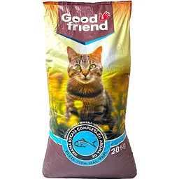 Сухой корм для кошек Good Friend Cat со вкусом рыбы 20 кг