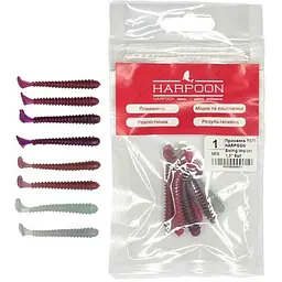Силіконова приманка HARPOON "Swing Impakt" 1,5" mix 1 (8шт/уп) плаваюча
