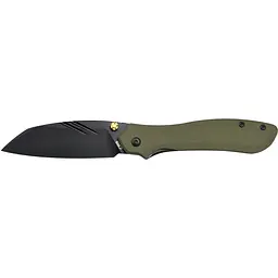 Ніж CJRB Fugly Чорний Blade, AR-RPM9, G10 зелений