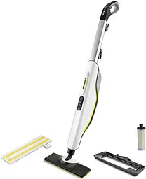 Пароочисник SC 3 Upright, 1900Вт, 1000мл, 3.5Бар, (парова швабра), білий Karcher teh0016516