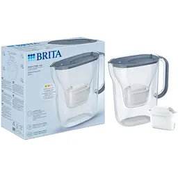 Фільтр-глечик Brita Style Essential Mxpro сіро-блакитний (1058042)